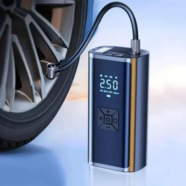 Compresor de aire mini a batería portátil HiMK MK-216 - Image 2