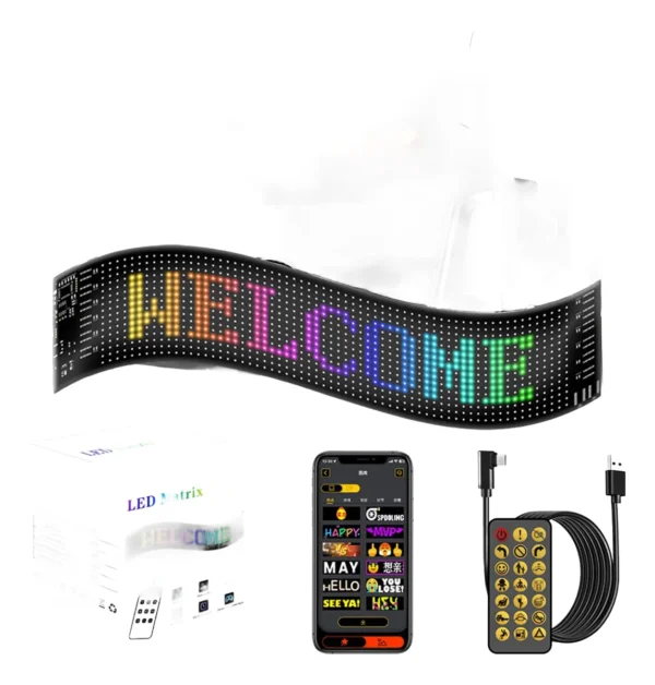 Panel Led LUO Letrero 59.2cm x 12cm