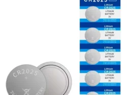 Bateria Pila De Litio Cr 2025 Redonda Pack X5 Unidades 3v
