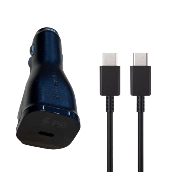 Cargador Auto Pd 25w Para Samsung Con Cable Type C A Type C - Image 2