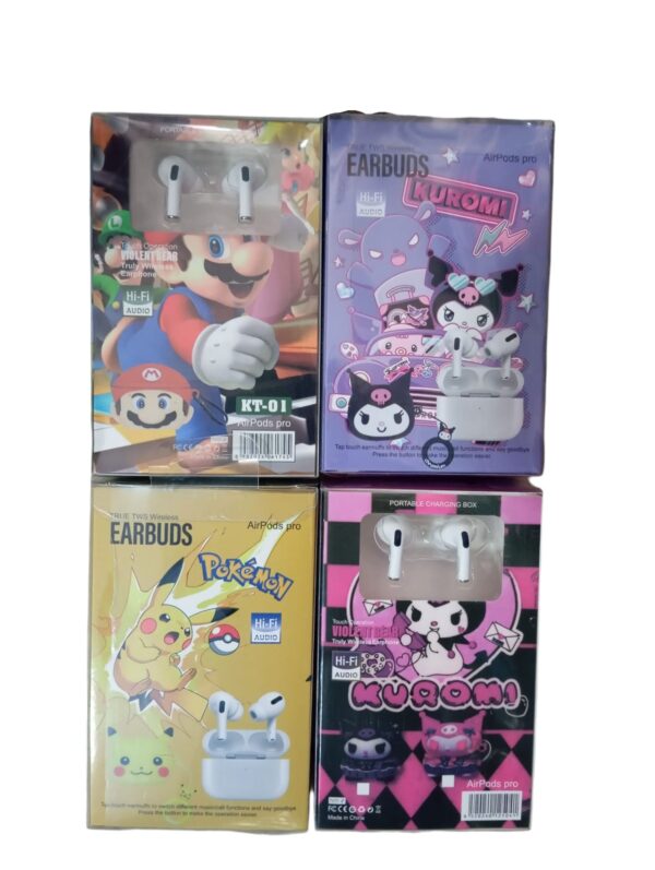 Auricular Bluetooth Con Funda de Personajes KT-01 - Image 3
