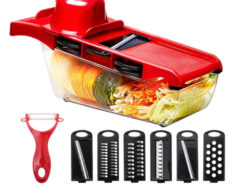 Mandolina Cortadora de verduras t Frutas 10 en 1