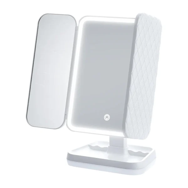 Espejo Maquillaje Tocador Luz Led C/ Aumento Usb XR-3300