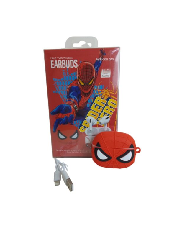 Auricular Bluetooth Con Funda de Personajes KT-01