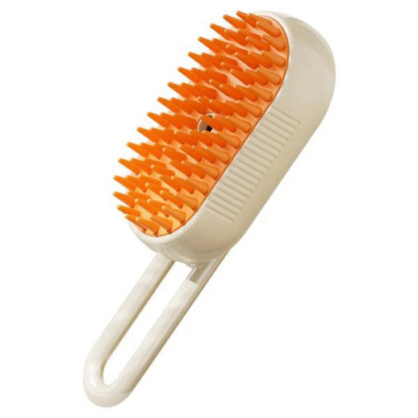 Cepillo Vapor Gatos Perros Sacapelo Cardina Recargable 3 en 1