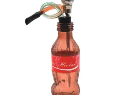 Mini botella de vidrio fumar Coca Cola