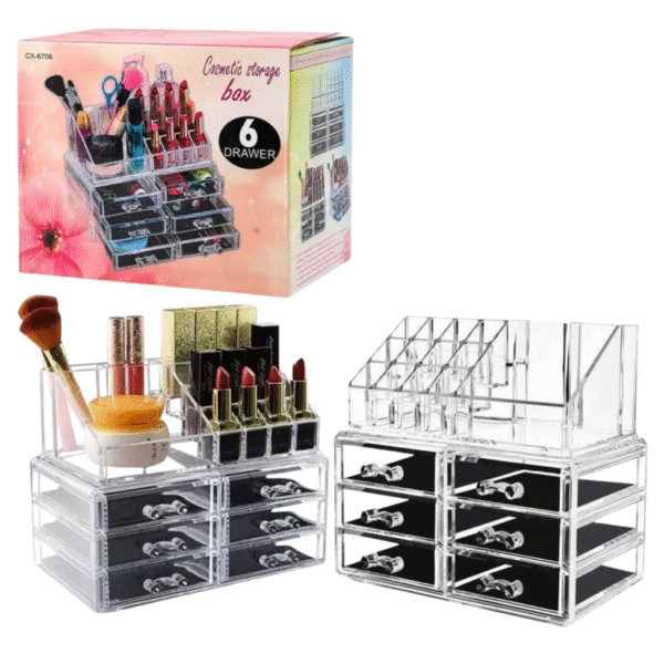 Caja Cosméticos con 6 cajones JN-806