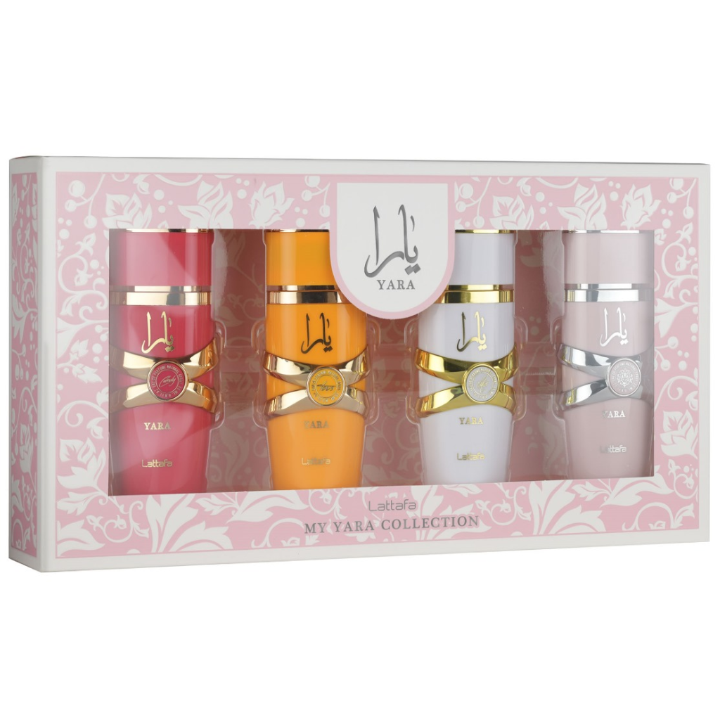 Kit Lattafa Yara Collection 4 perfumes x 25 ml