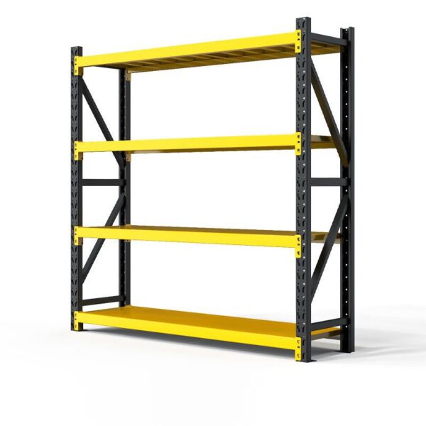 RACK Estantes de Almacenamiento 4 Repisas 150cm x 50cm x 200cm 200kg