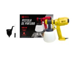 Pistola Para Pintar 800ml Máquina De Pintura Eléctrica 650w Amarilla TL0503 Oryx