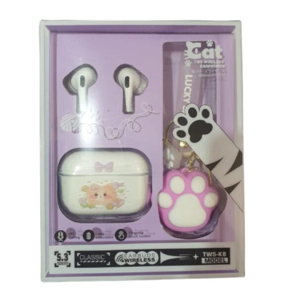 Auricular Cat Earbuds Wireless TWS-K8 - Image 2