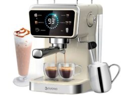 Cafetera Expresso Digital Capsulas 1,5 L 1350 W Color Crema Suono