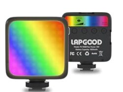 Lampara luz Rgb Para Video Foto Led Recargable Suono