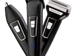 Afeitadora Electrica Hombre 3 En 1 Barba Cabello Nariz