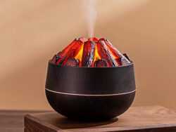 Humidificador de aire de carbón artificial MEDERA FOGATA