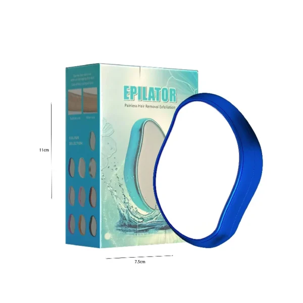 Mini Depiladora Exfoliante Portatil