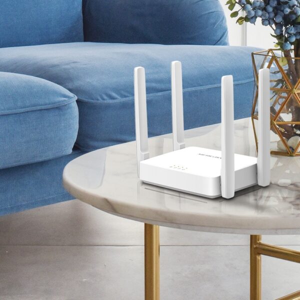 Router Wifi Mercusys Tp-link Ac10 Dual Band Ac1200 4 Antenas - Image 2