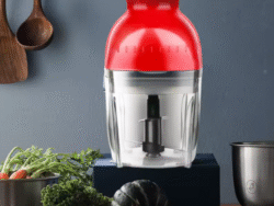 Procesador Molinillo De Alimentos De Acero Inoxidable 500ml LUO Lu-4986