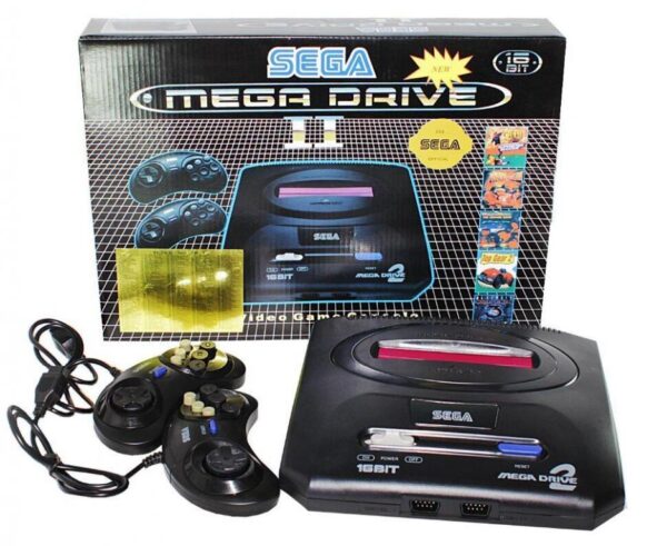 Consola SEGA Mega Drive 2 Conexión AV con 364 Juegos 16bit