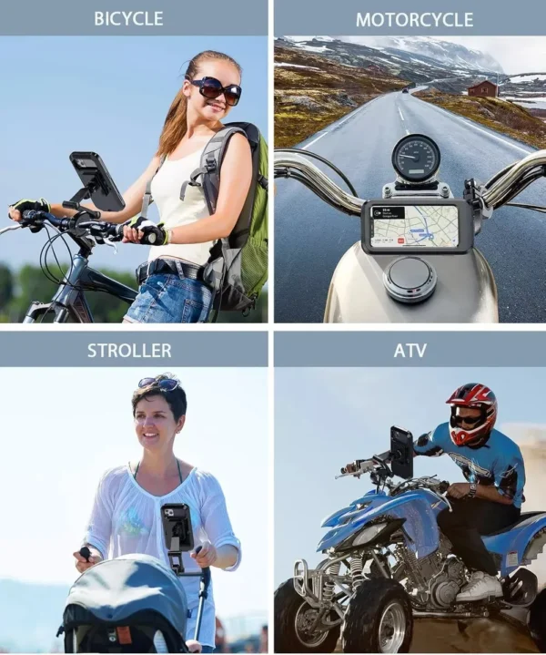Soporte De Teléfono Celular Para Bicicleta Y Moto ZCG - Image 3