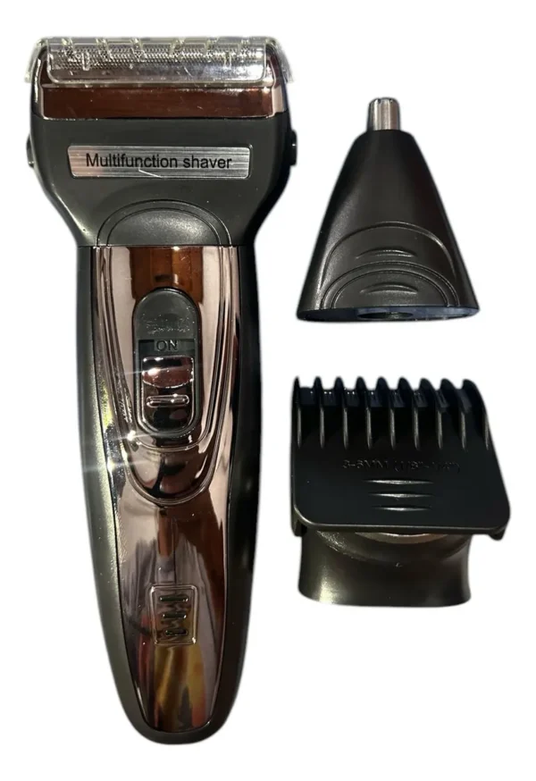 Afeitadora Electrica Hombre 3 En 1 Barba Cabello Nariz - Image 3