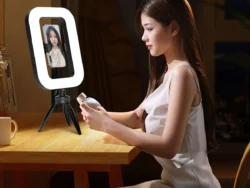 Aro Led Cuadrado c/ Soporte Tripode LUO LU-586