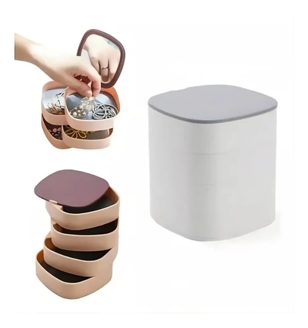 Organizador de Joyas Giratorio LD-688 - Image 2