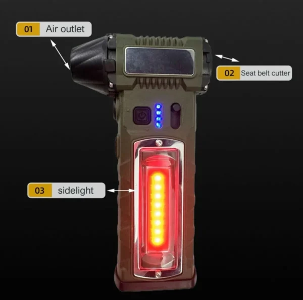 Soplador De Alta Potencia Pistola Mini Jet Inalambrico SV-020 - Image 2