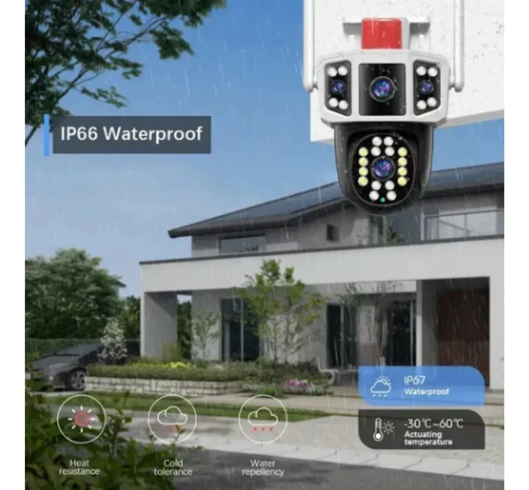 Camara De Vigilancia Ip Luo Lu E-125 Seguridad Fhd Triple - Image 3