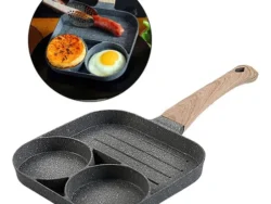 Sarten De Cocina 3 En 1 Multifunción Madera Roca Volcánica Star Vision