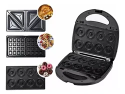 SANDWICHERA DONERA WAFLERA ORYX 220V 3 EN 1  OR-205