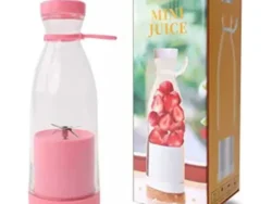 Botella Licuadora Mini Juice Jugo/ Batidos Recargable 420ml A-785