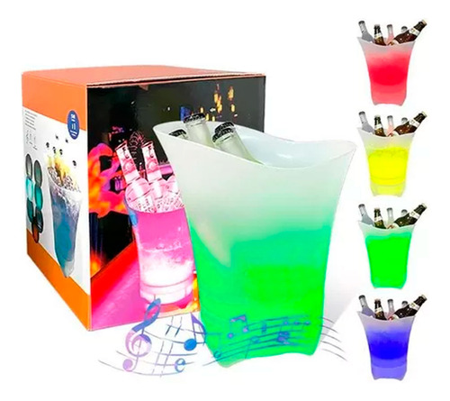 Hielera Balde Chelero con Parlante Bluetooth