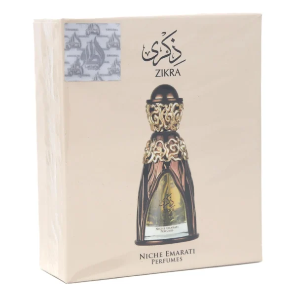Perfume Lattafa Niche Emarati Zikra 20ml - Image 2