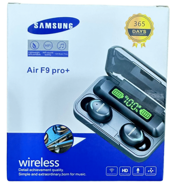 Auricular Bluetooth F9 Pro Samsung Visor Power