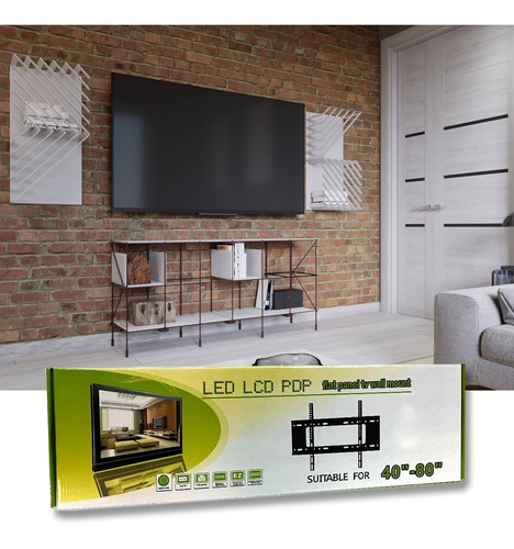 Soporte Fijo De Pared 40 A 80" Tv/monitor Led Lcd - Image 3