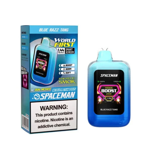 Pod Descartable Spaceman Nebula 25K 5% Nicotina 25000+ Puffs 25K