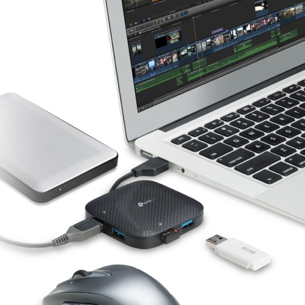 Hub USB TP-LINK Portatil 4 PUERTOS USB 3.0 UH400 - Image 4
