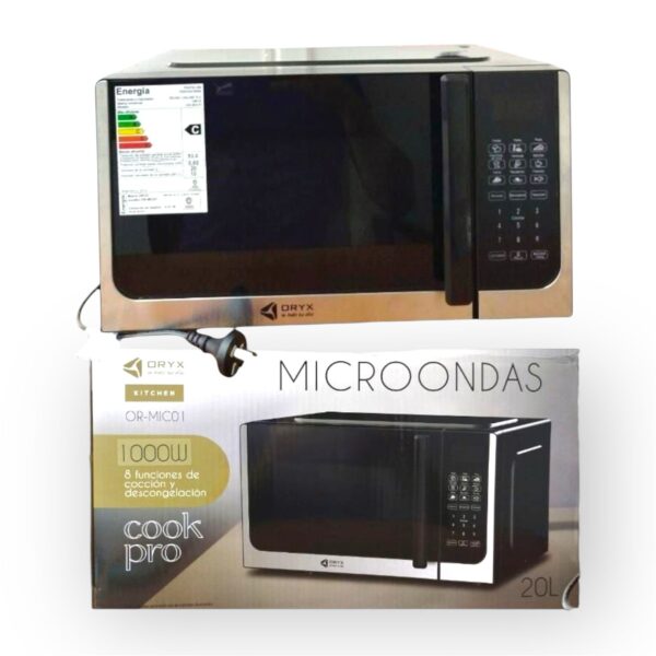 Microondas Digital Oryx 20L 1000 W OR-MIC01 - Image 2