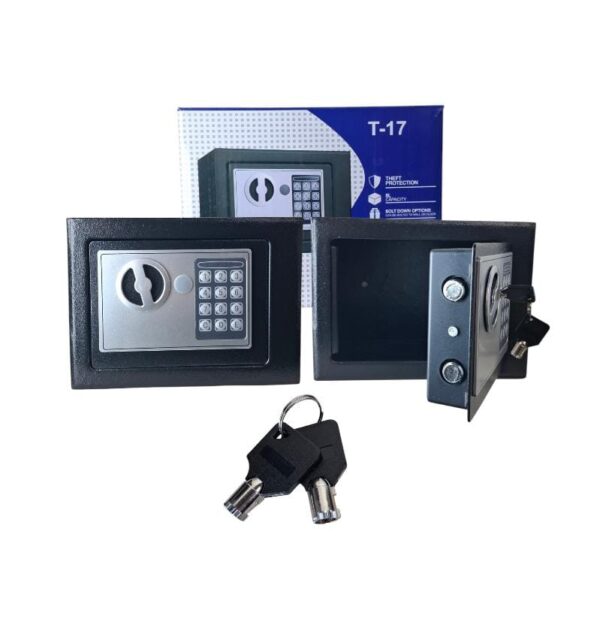 Caja Fuerte Digital Electronica  T-17 oficina casa hotel