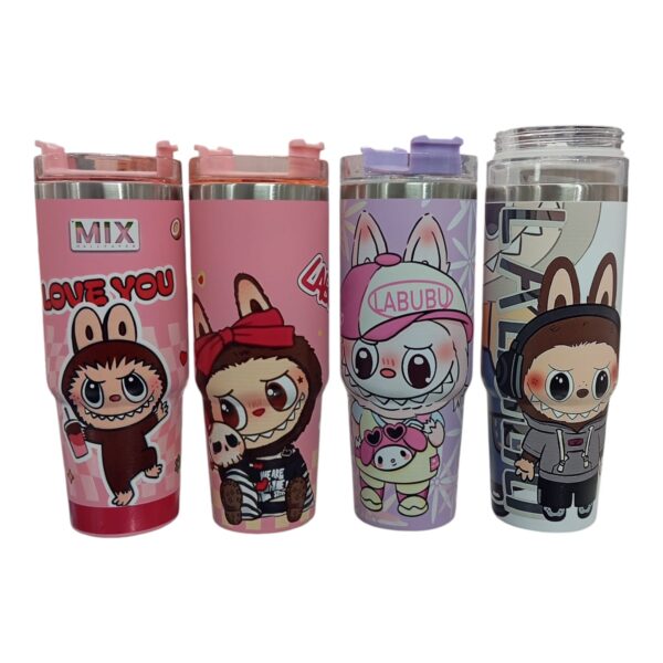 Vaso Térmico Labubu Acero Inoxidable 900 Ml