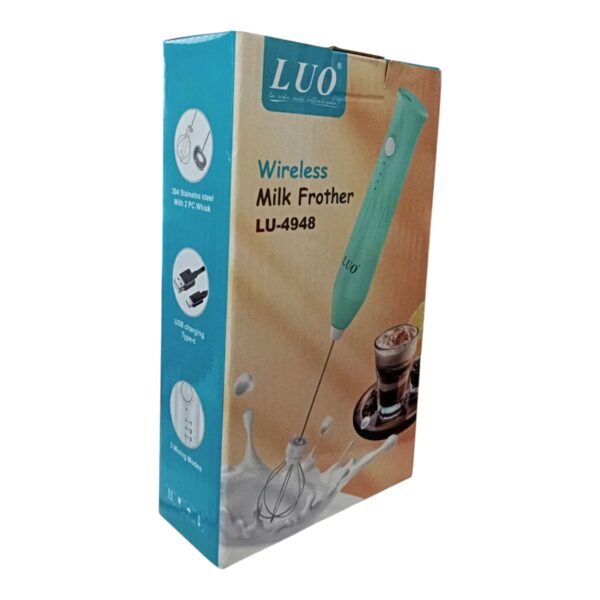 Espumador de leche eléctrico 2 en 1 LUO LU-4948 - Image 3