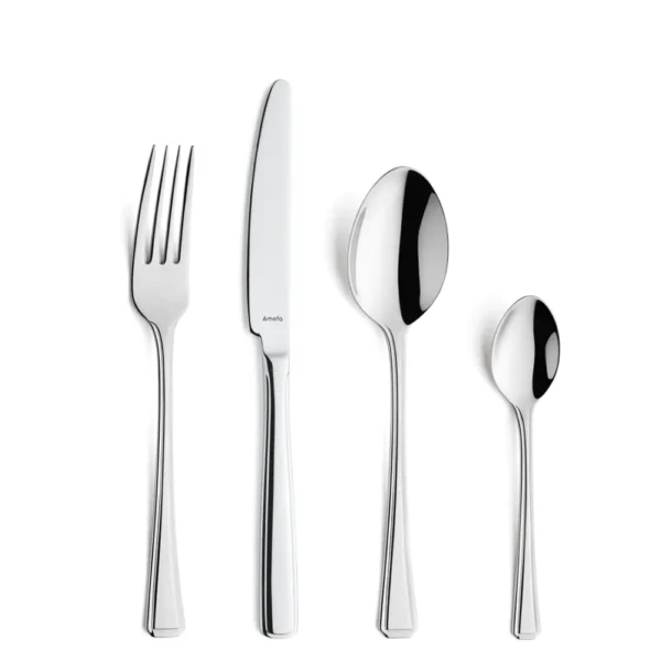 Set De Cubiertos 24 Piezas Acero Inoxidable S-UT24