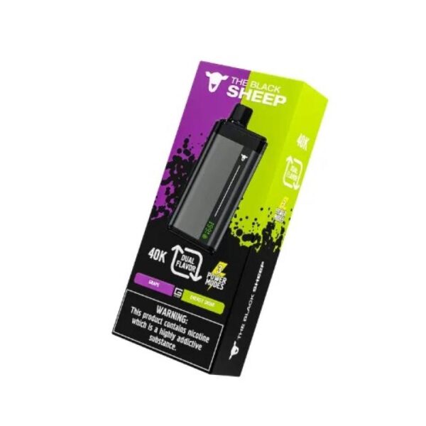 Pod Descartable Black Sheep Dual Tank 40K Puffs 3 POWER