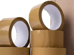 Cinta de Embalar Marrón 100mts Reales X 6 Unidad