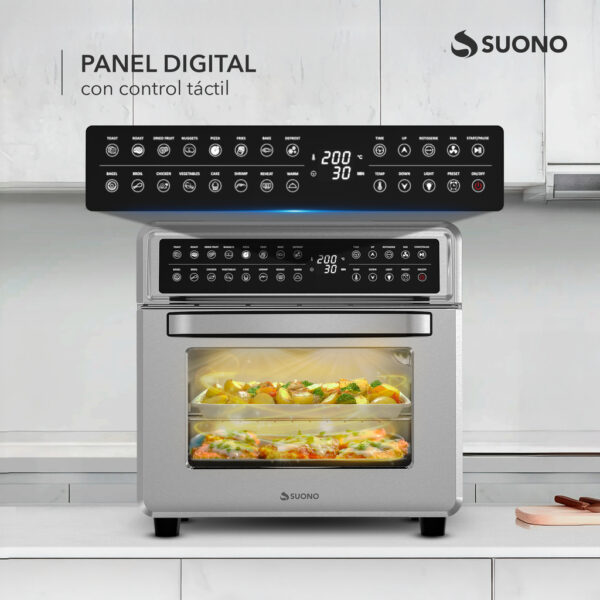 Horno Air Fryer 23L 1700W Con 16 Funciones y Control Digital - Image 3