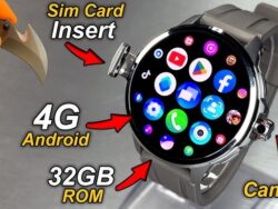 RELOJ CELULAR H99 4G Android SmartWatch With SimCar Camera⚡️3GB RAM 128G