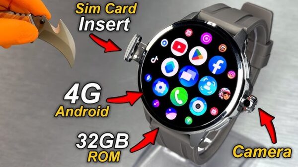 RELOJ CELULAR H99 4G Android SmartWatch With SimCar Camera⚡️3GB RAM 128G