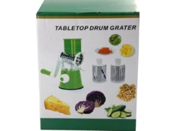 MANDOLINA Cortadora RALLADOR 3 En 1 Tabletop Drum 15 EN 1 RAMKA1