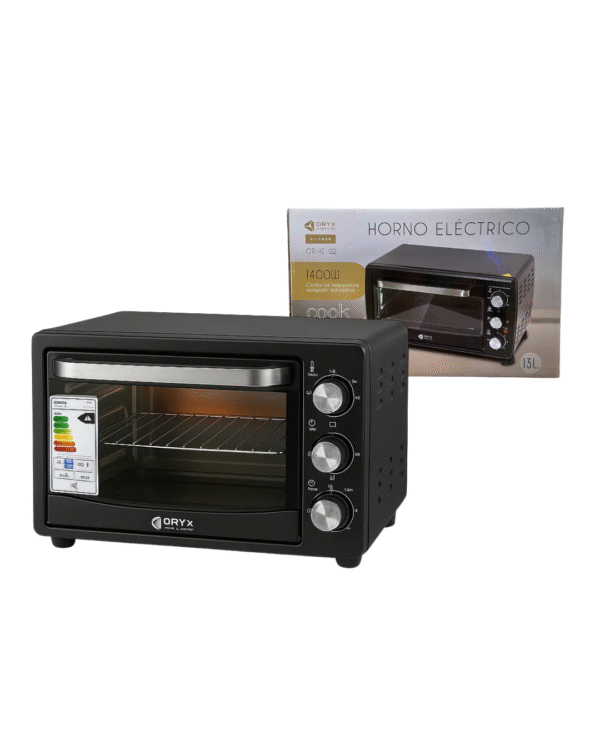 Horno electrico Oryx 1400W 13L OR-HE102